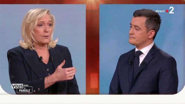 Lorsque Gérald Darmanin recadre Marine Le Pen sur ses propos