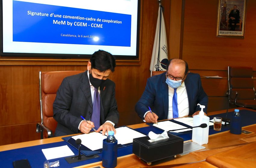 CGEM/CCME. Une convention pour le développement économique du Maroc