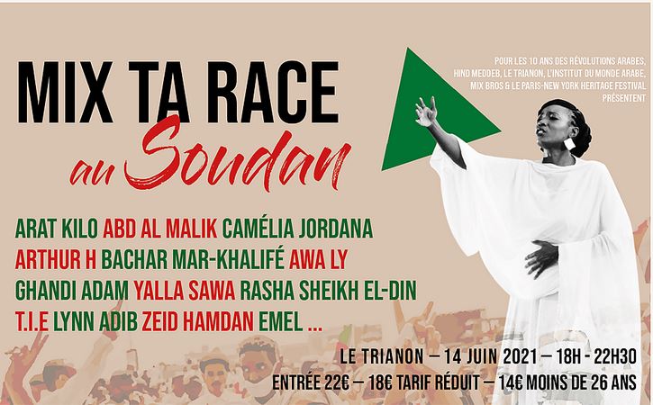 Concert hommage, Mix ta Race au Soudan, au Trianon