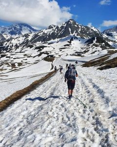 "Randonnée PJJ" autour du Mont Blanc - Jour 2, dimanche 13 juin 2021.
