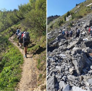 "Randonnée PJJ" autour du Mont Blanc - Jour 3