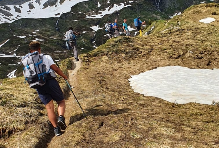 « Randonnée PJJ » autour du Mont Blanc- Jour 6