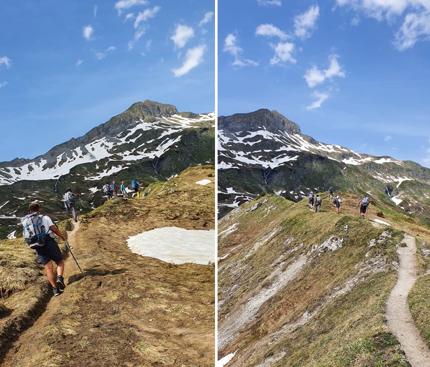 "Randonnée PJJ" autour du Mont Blanc - Jour 6