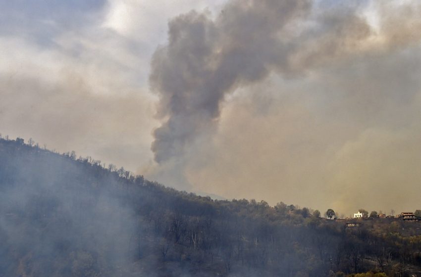 Quatre morts et trois blessés dans des incendies en Kabylie