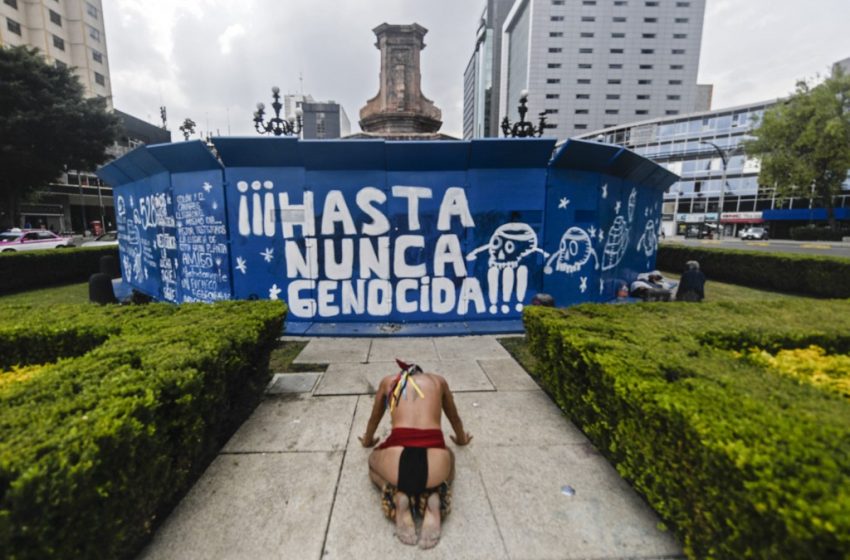 Mexico : la statue de Christophe Colomb retirée