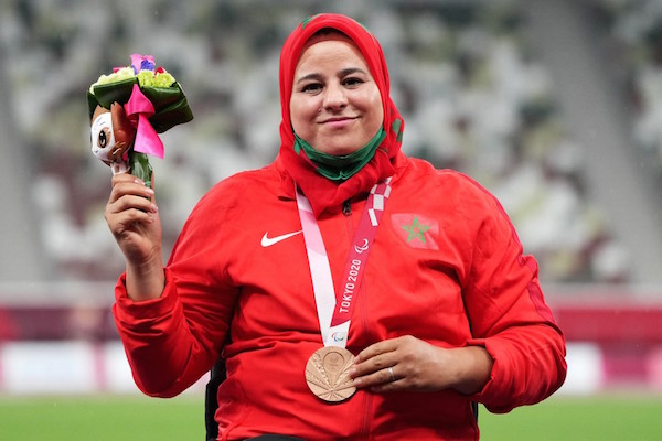 La Marocaine Saïda Amoudi prend le bronze aux Jeux Paralympiques