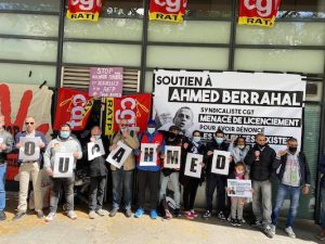Ratp : Manifestation de soutien à Ahmed Berrahal