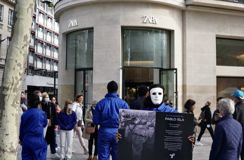 Travail forcé des Ouïghours : une action menée contre Zara