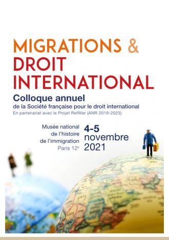 Colloque « Migrations et droit international », jeudi 4 et vendredi 5 novembre