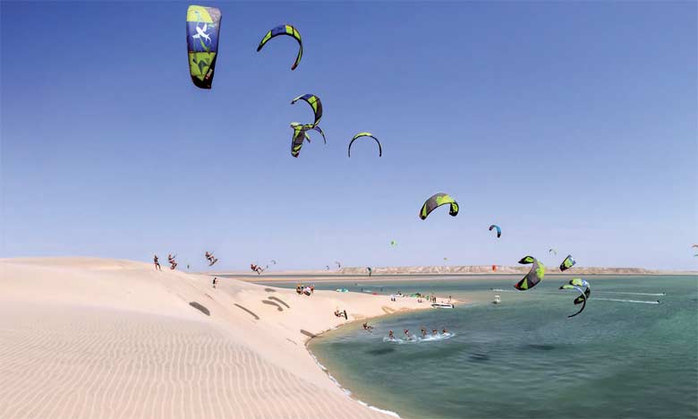 Coup d’envoi à Dakhla du 11è championnat mondial de Kitesurf