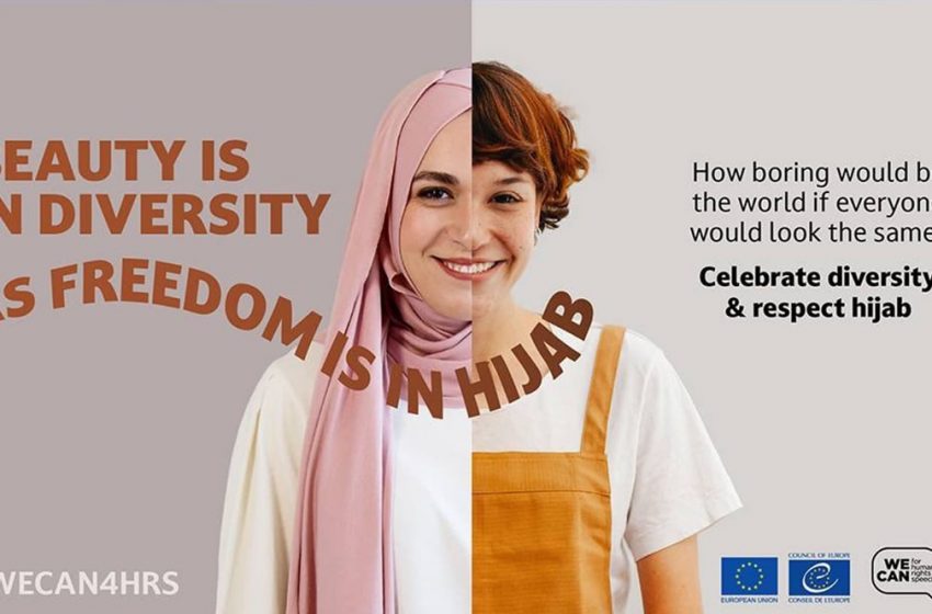 Polémique autour de la campagne « la liberté est dans le hijab »