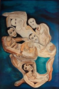 "23 mai 2017, 4e tentative de traversée depuis les côtes libyennes". © Yancouba Badji - ADAGP 