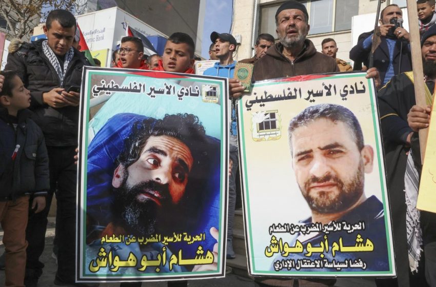 Israël. En grève de la faim, le détenu palestinien Hisham Abu Hawash entre la vie et la mort