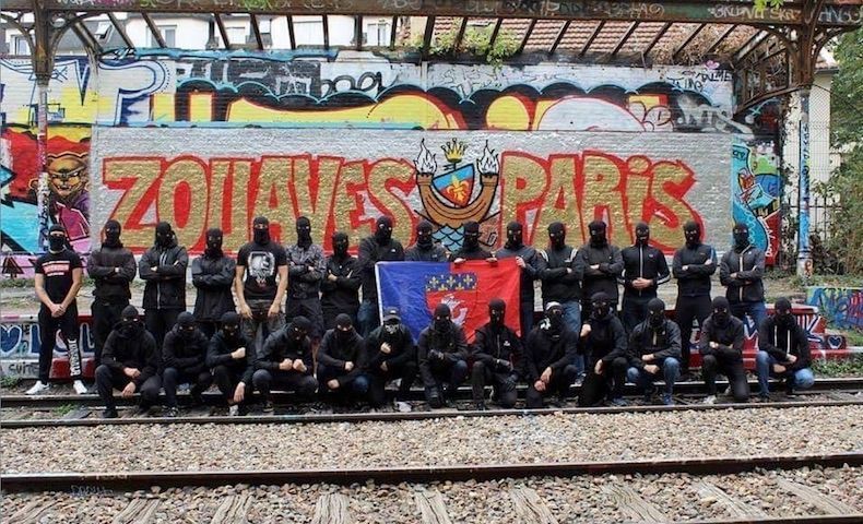 Dissolution du groupe d’extrême droite « les Zouaves Paris »