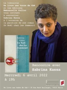 Sabrina Kassa sera en dédicace à Paris, à la librairie Un livre une tasse de thé 