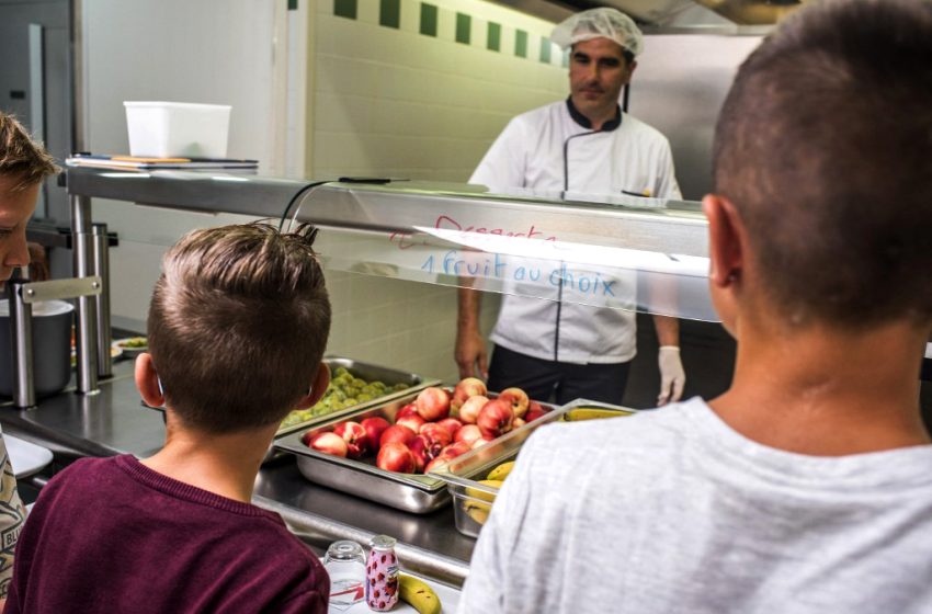 L’inflation au menu des cantines scolaires