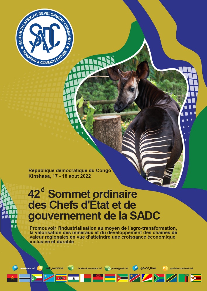 Sommet de la SADC : Pour une croissance inclusive et durable