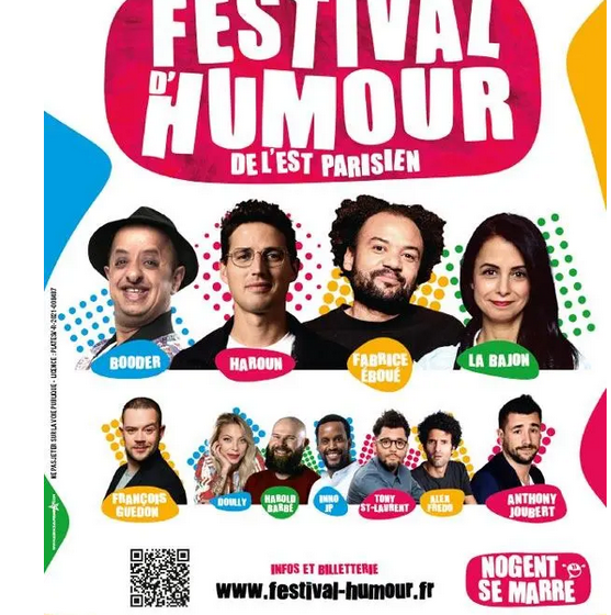 Le Festival d’humour de l’Est Parisien avec Haroun et Omar DBB
