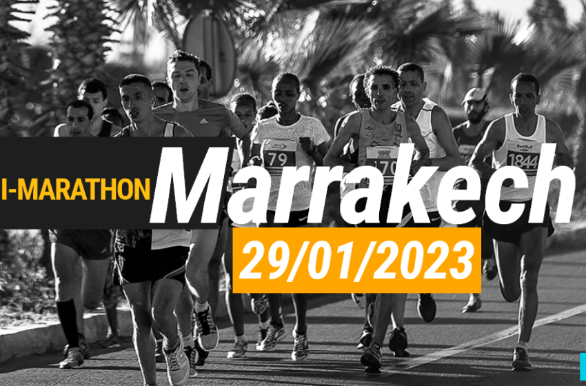 Top départ du Marathon International de Marrakech dimanche 29 janvier