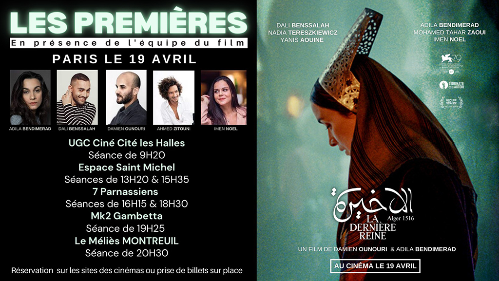 « La dernière reine », un sublime portrait de la reine Zaphira en Algérie 