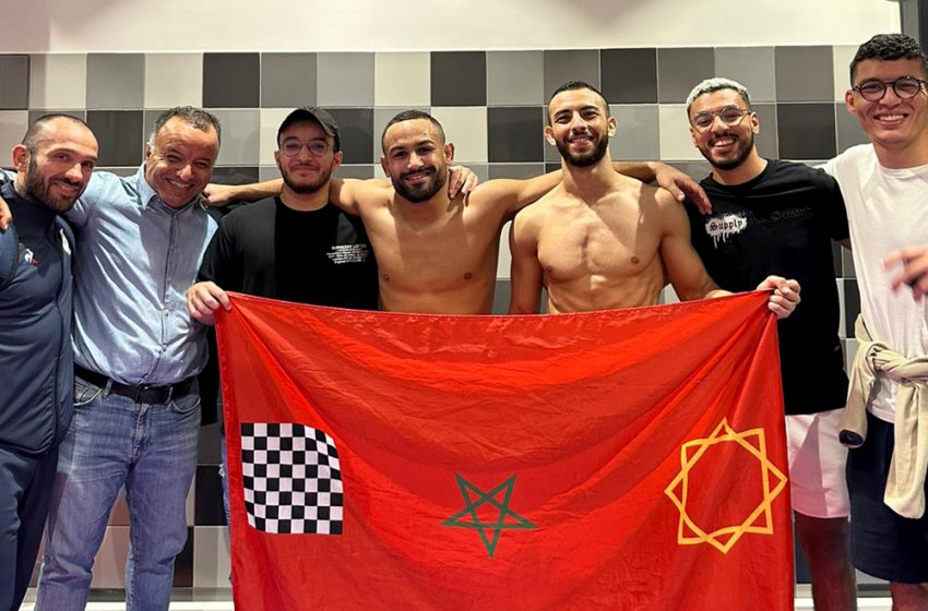 MMA. Mehdi Benali sur le podium