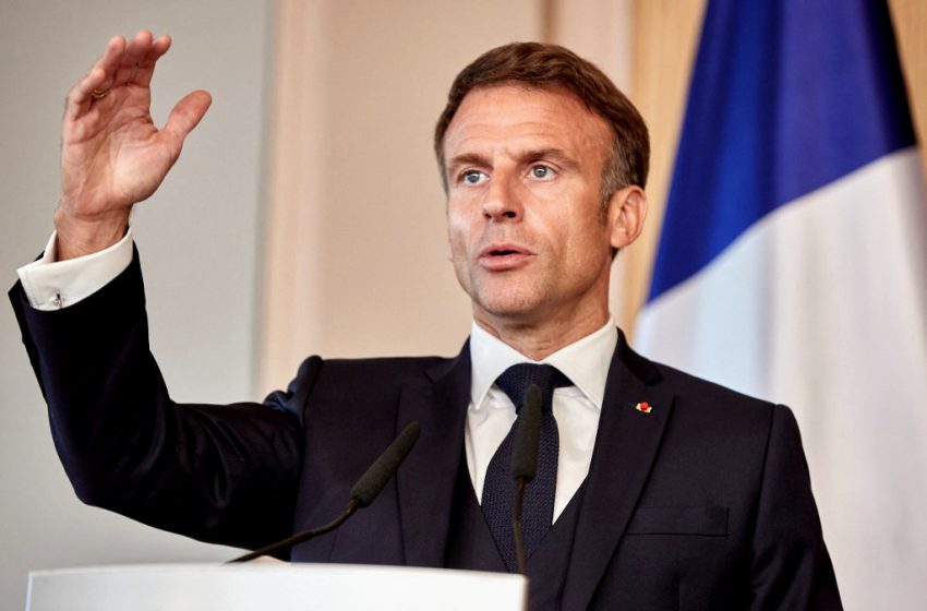 Proche-Orient: Emmanuel Macron veut prôner « l’unité de la Nation »