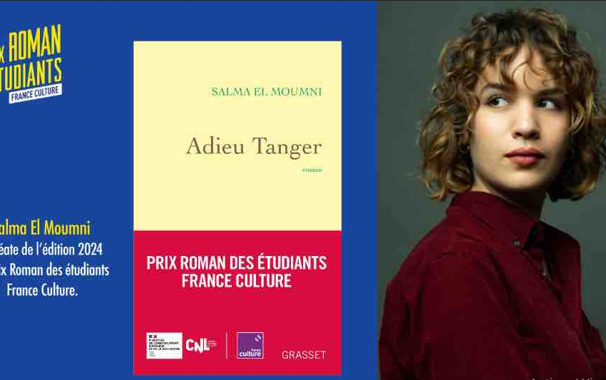 Salma El Moumni lauréate du « Prix Roman des étudiants France Culture 2024 » pour « Adieu Tanger »