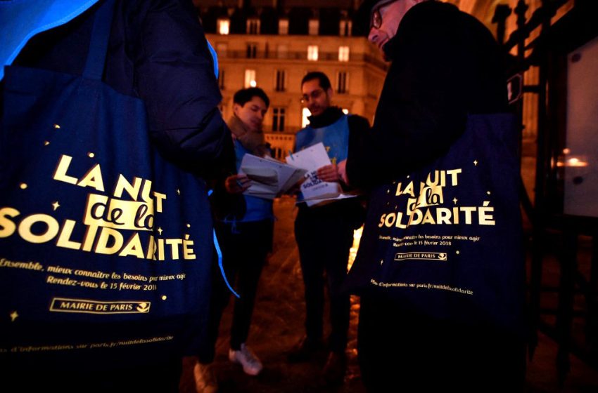 SDF. 7e Nuit de la solidarité