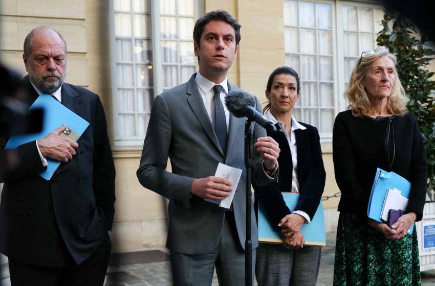 Menaces contre des lycées: Gabriel Attal promet de traquer les auteurs