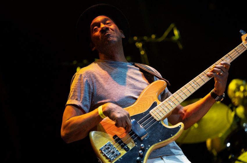 Le célèbre bassiste de jazz fusion Marcus Miller au Jazz day de Tanger