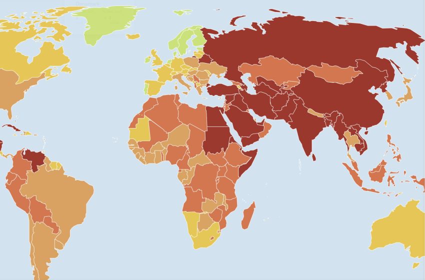 Classement RSF Liberté de la presse 2024 : La Tunisie classée 118ème