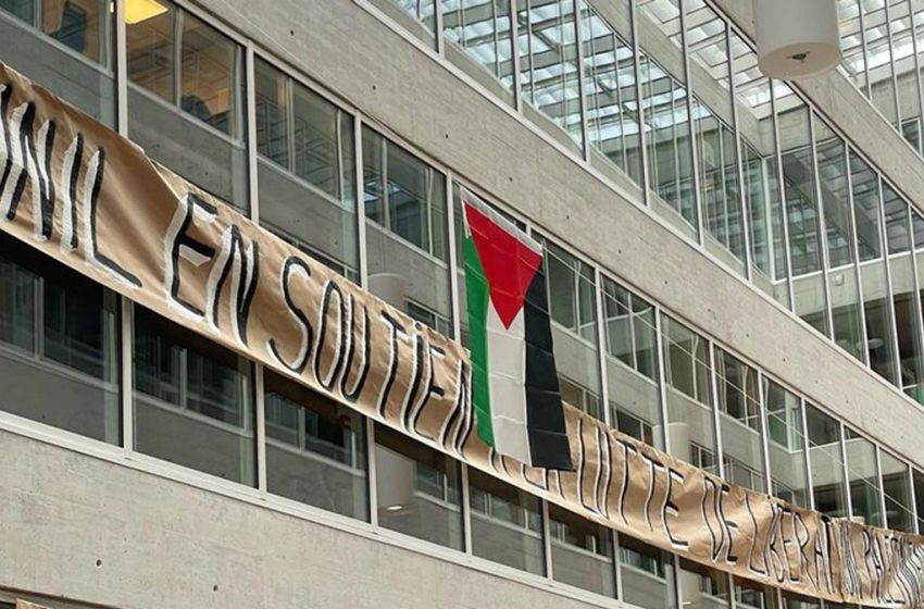 Fin de l’occupation d’un bâtiment à l’Université de Lausanne pour protester contre les massacres à Gaza