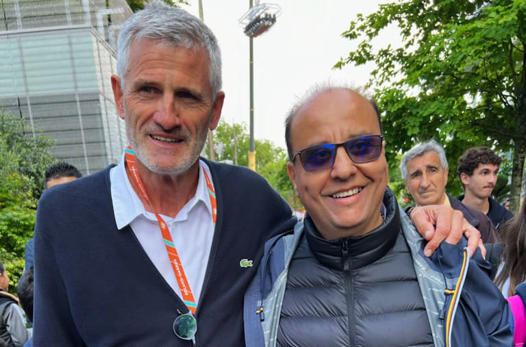« Il faut arrêter de dire que le tennis n’est pas pour nous », Salah Kobbi, président du Club de Villeneuve-La-Garenne (92)