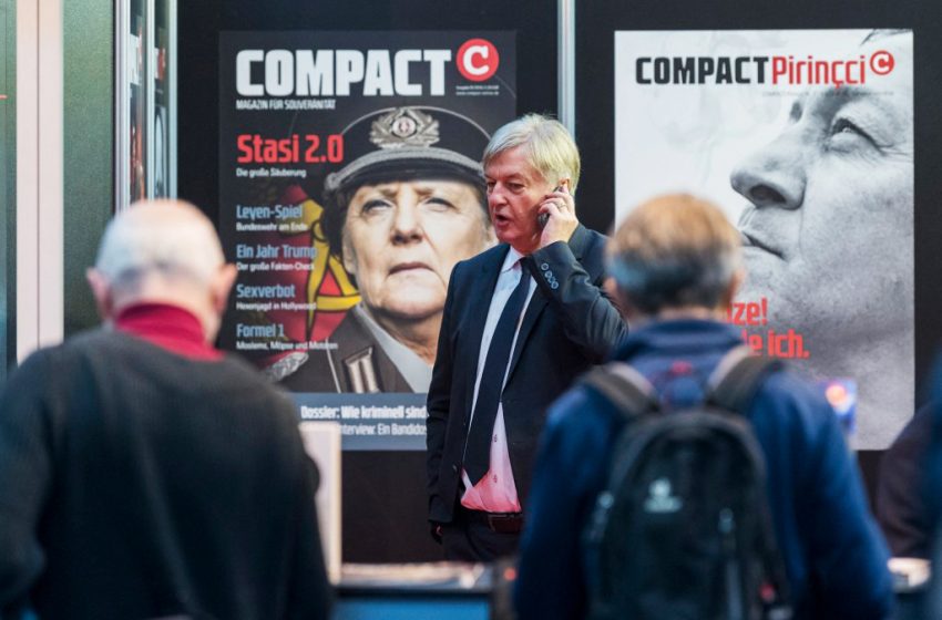 Allemagne : le gouvernement interdit un magazine d’extrême droite