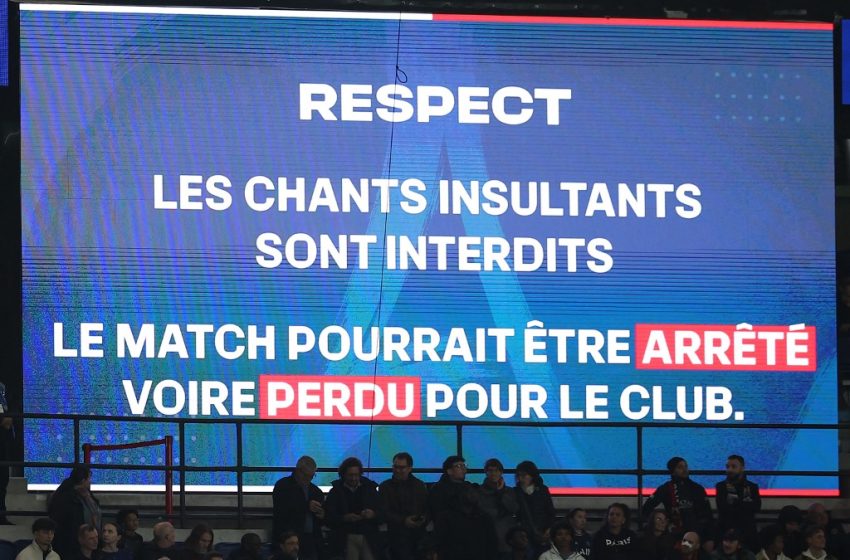 Chants homophobes au Parc des Princes : deux hommes identifiés