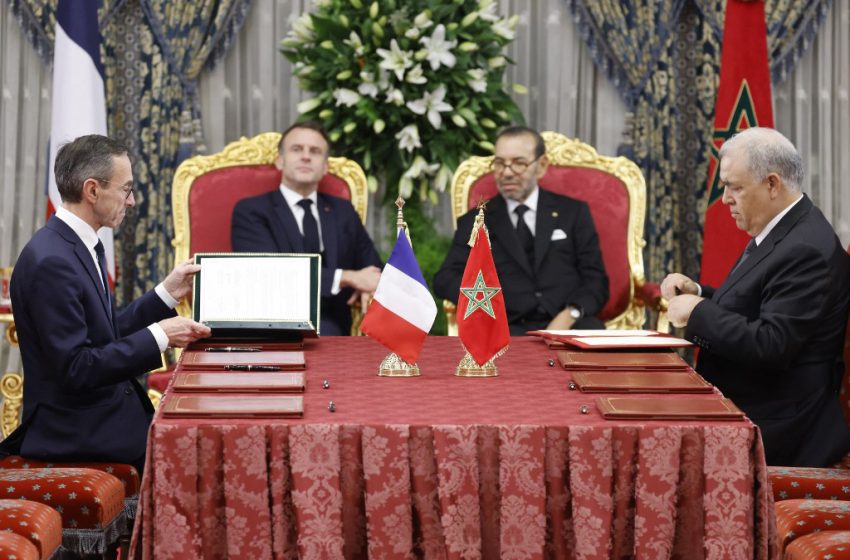« Maroc-France : Signature de plusieurs accords et partenariats stratégiques »