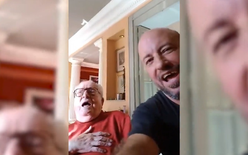 Jean-Marie Le Pen pousse la chansonnette avec un groupe néonazi