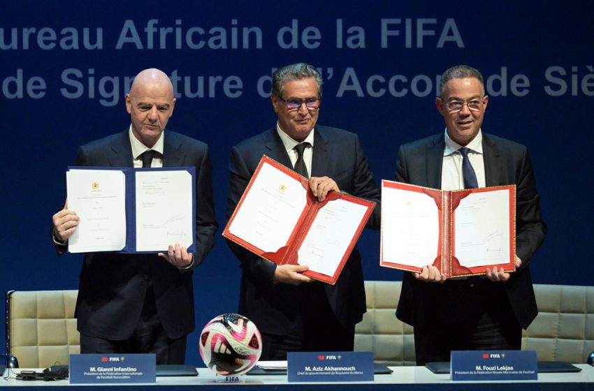 Le Maroc abrite le siège du Bureau Afrique de la FIFA