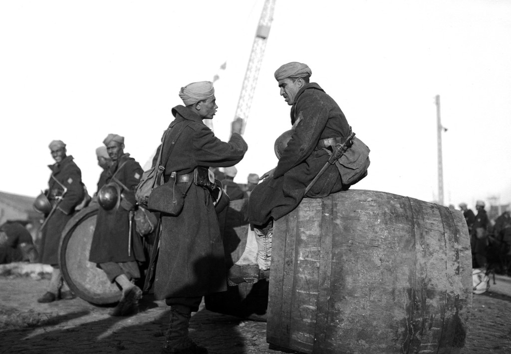 soldats marocains - 2d guerre mondiale