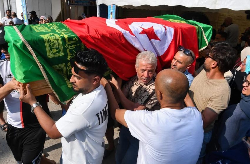  Emouvantes funérailles de Hicham Miraoui en Tunisie