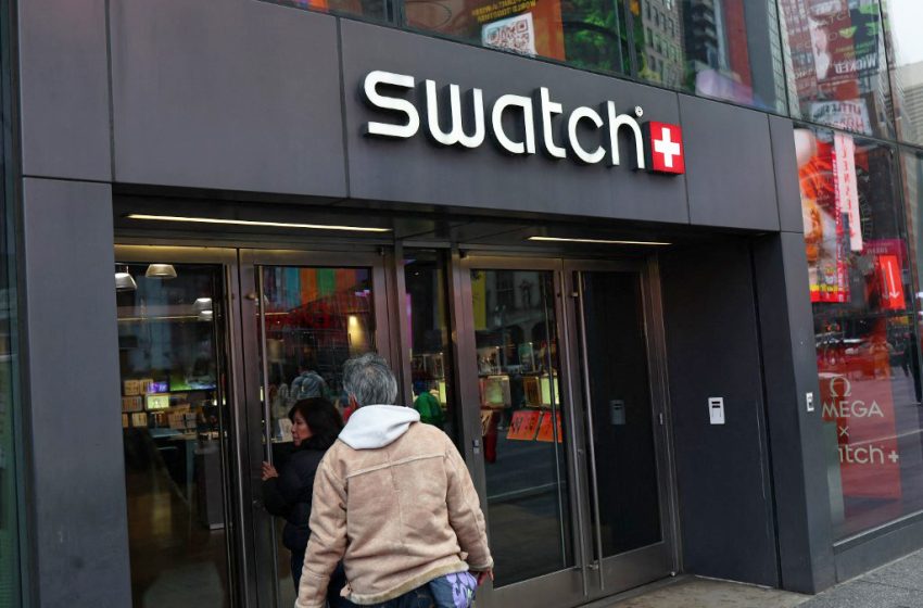 Façade magasin Swatch