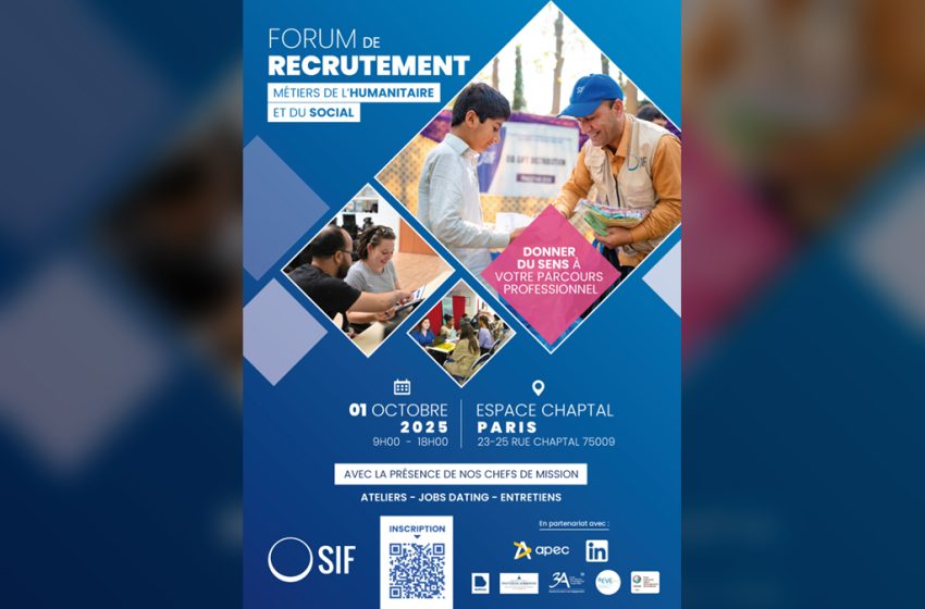 Forum de Recrutement SIF – Donnez du sens à votre carrière