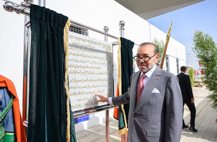  Le Roi Mohammed VI inaugure le complexe portuaire de Casablanca