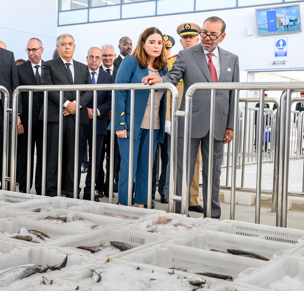 Le Roi Mohammed VI inaugure le complexe portuaire de Casablanca