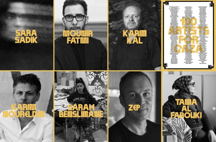  Coup de cœur. Plus de 100 artistes solidaires avec Gaza