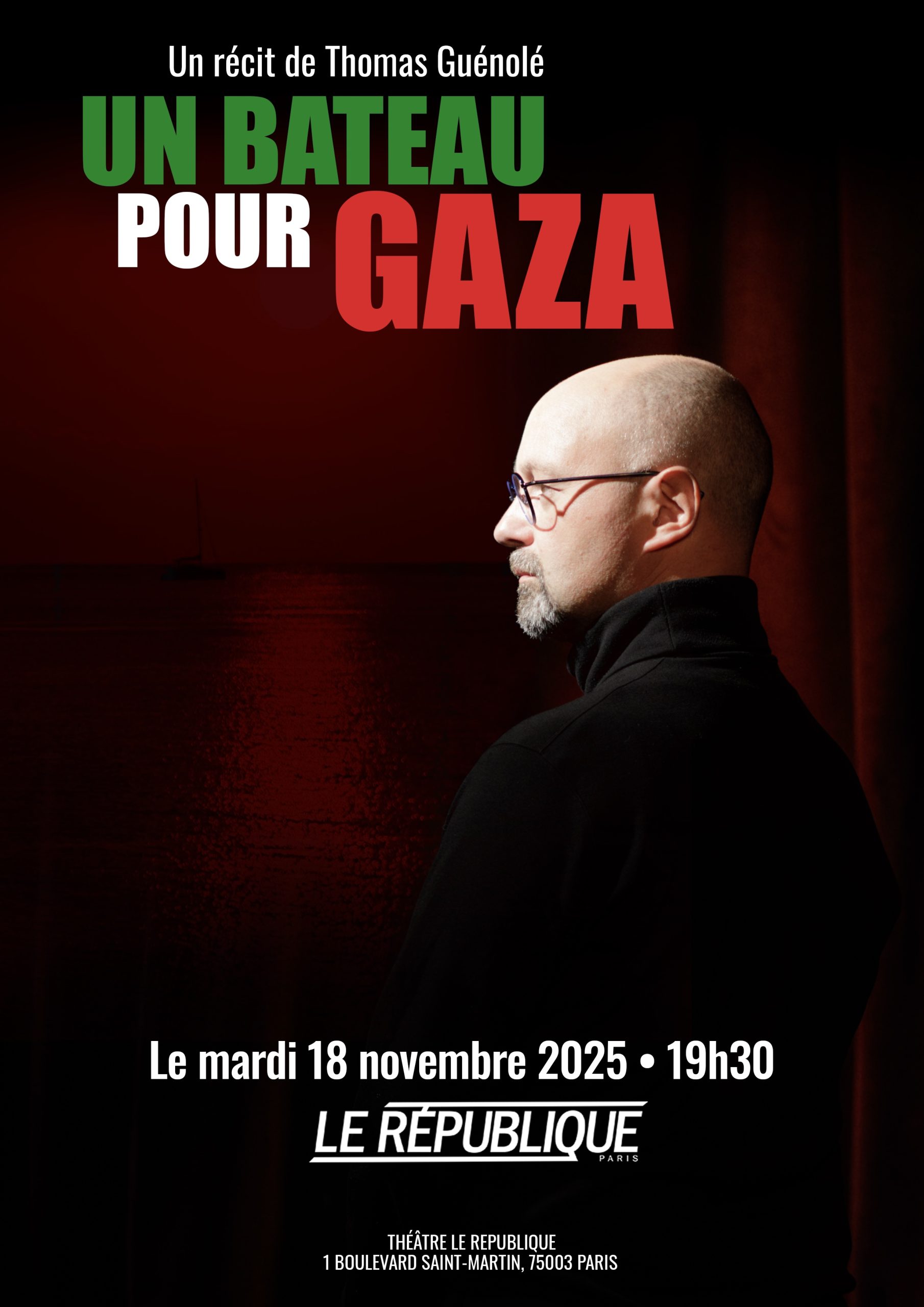 Un bateau pour Gaza de Thomas Guénolé