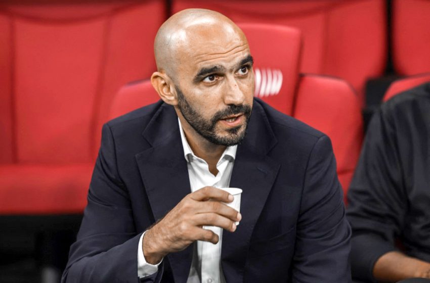Walid Regragui, sélectionneur du Maroc, le 5 septembre 2025 à Rabat