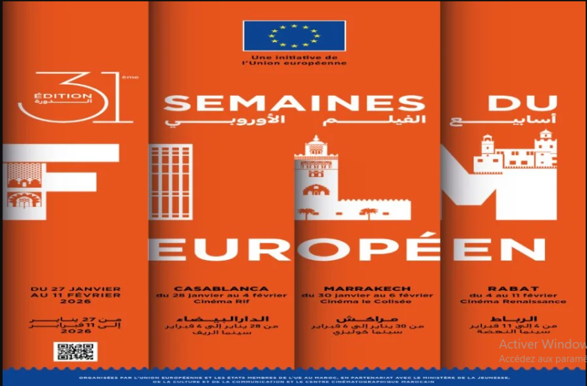  Semaines du Film Européen à l’honneur dans trois villes marocaines