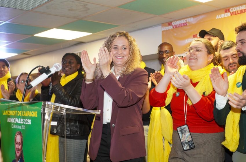 Reconnecter Aubervilliers : Nabila Djebbari lance sa campagne dans une salle pleine