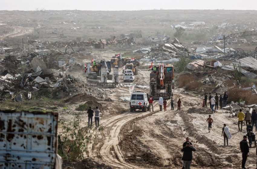  Gaza : la Croix-Rouge restitue les corps de quinze palestiniens